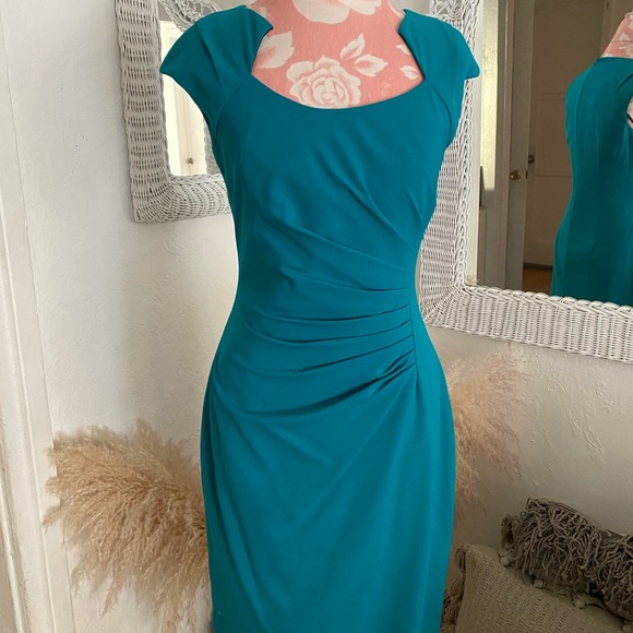 New Calvin Klein Evergreen Classy Dress 4 - Picture 3 of 8